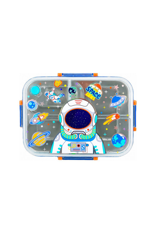 Astronot 2 Çelik Beslenme Kabı