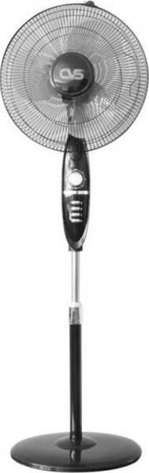 Dn 91002 Yuvarlak Ayaklı Vantilatör 16'' Siyah