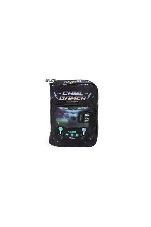Chml Gamer Futbol Siyah Kalem Çantası