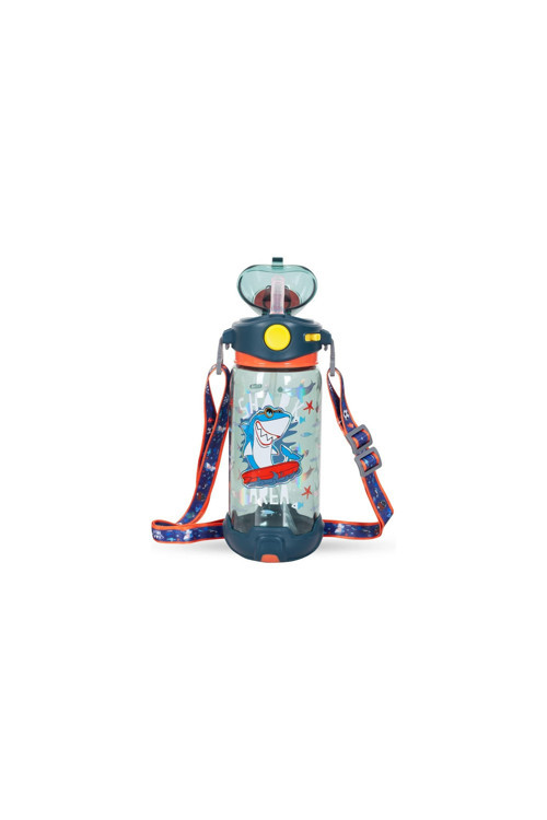 Köpek Balığı Şeffaf Matara 650 Ml.