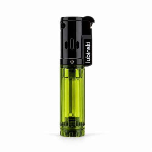 Cigar Basic Slim Tek Torch Puro Çakmağı Yeşil