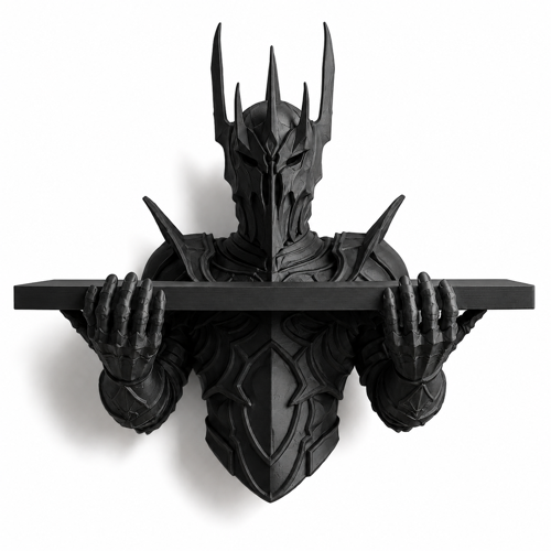 Yüzüklerin Efendisi Sauron Temalı Dekoratif Kitaplık