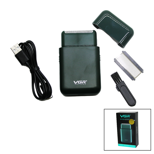 SEYAHAT TİPİ 2IN1 SIFIR SAKAL - ÇİZİM TRAŞ MAKİNESİ USB ŞARJLI V-390 (5264)