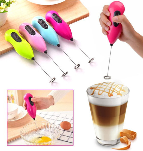 Mini Pilli Karıştırıcı ve Köpürtücü El Mikseri (5264)