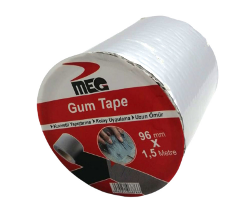 GUM TAPE 96MMX1.5MT SU SIZDIRMAZ SAKIZ TAMİR BANTI (5264)