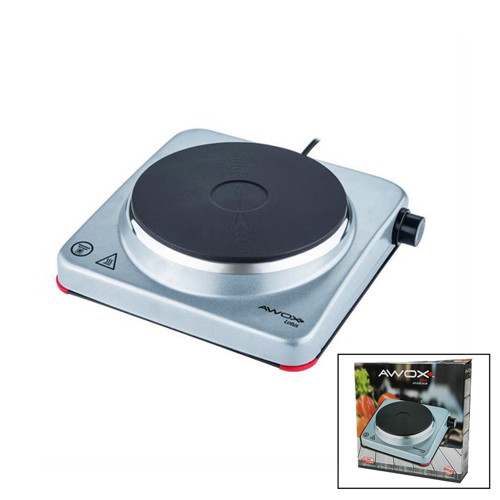 AWOX LOTUS TEK GÖZLÜ ELEKTRİKLİ OCAK PLATE 185MM.1500W (5264)