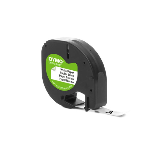 S0721510 LetraTag Kağıt Şerit ( 12mm x 4 mt ), Beyaz ( 59421) 91200 (KDO)