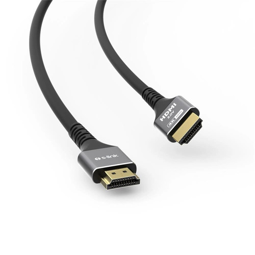 S-link SLX-HD4K015 19+1 HDMI to HDMI 1.5mt Metal v2.0 4K (4096-2160) 60Hz Kablo (KDO)