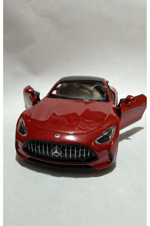 1.36 Ölçek 11 Cm Lisanslı Mercedes Amg Gt 63 Kırmızı Renk 12 Cm Metal Model