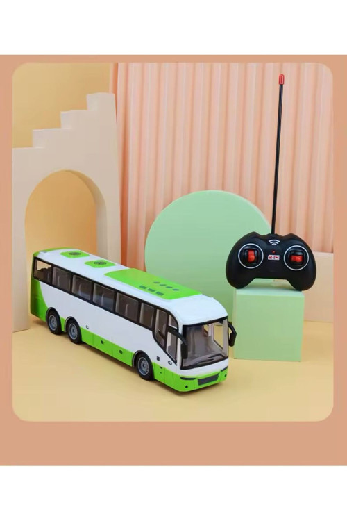 Uzaktan Kumandalı Şarjlı Oyuncak Travego Şehir Otobüsü 32 Cm Beyaz