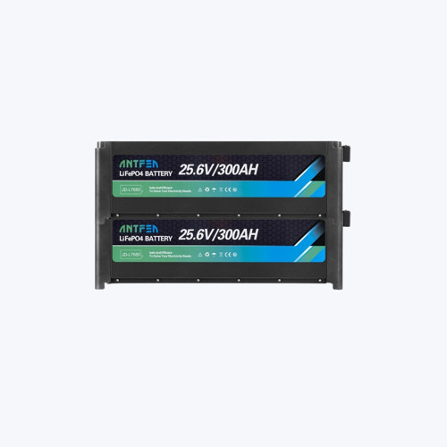 L7680 25.6V 300Ah İstiflenebilir Lityum Akü LiFePo4 2 ADET