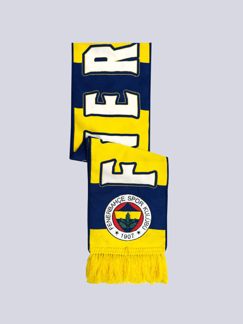 UNISEX ÇUBUKLU FENERBAHÇE DOKUMA ATKI