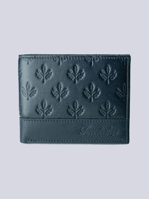 FB MONOGRAM YATAY CÜZDAN LACİVERT