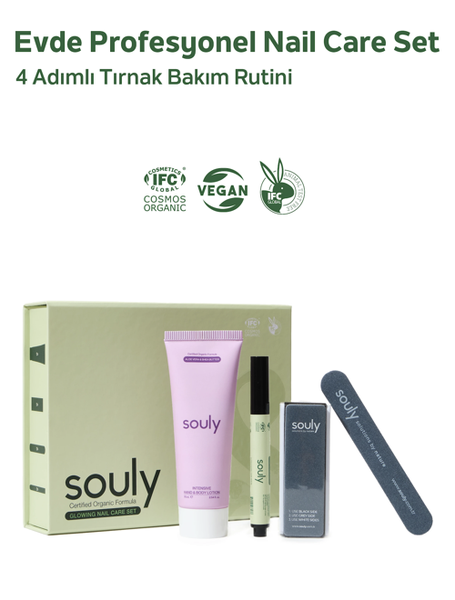 Organic Glow Nail Care Set