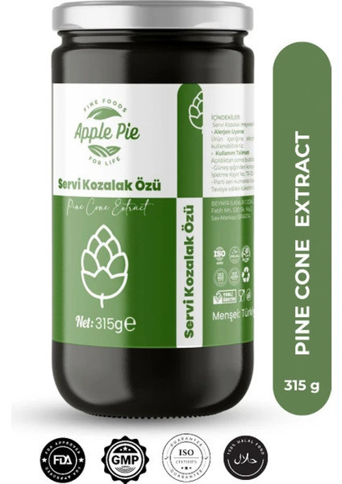 Servi Kozalak Özü 315 Gr , Yoğun Kıvam , Katkısız , Glutensiz , Vegan Ürün