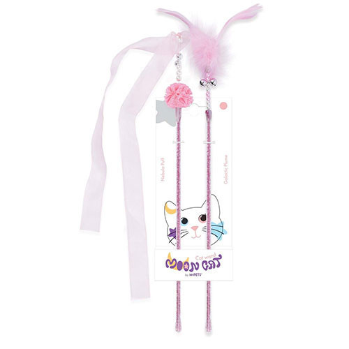 Mooncat Olta Kedi Oyuncağı Pembe 2'li 40 Cm