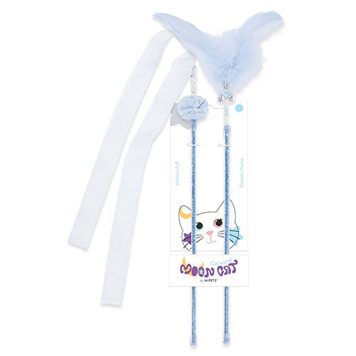 Mooncat Olta Kedi Oyuncağı Mavi 2'li 40 Cm