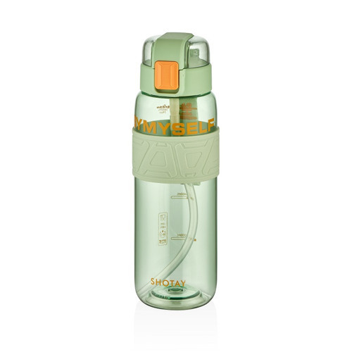 ST-7224 750ml Yeşil Pipetli Tritan Matara
