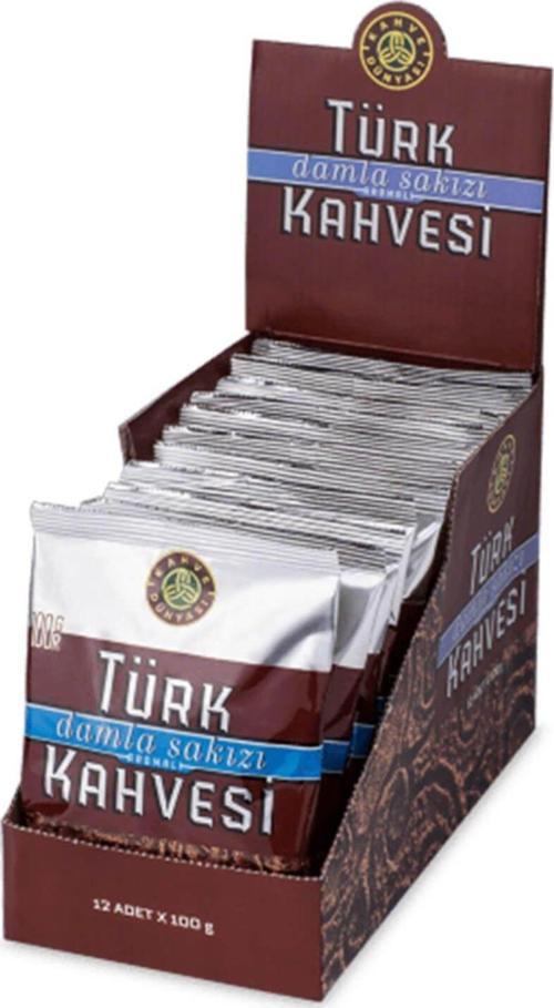Damla Sakızlı Türk Kahvesi 100 g 12'Li