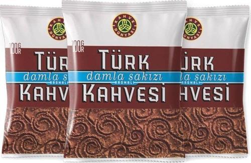 Damla Sakızlı Türk Kahvesi 100 gr 3'lü Paket