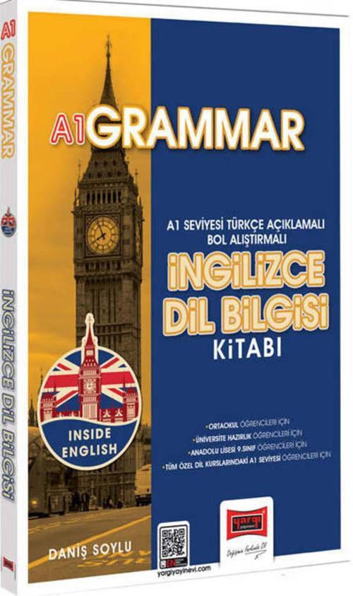 2024 Inside English A1 Grammar İngilizce Dil Bilgisi Kitabı