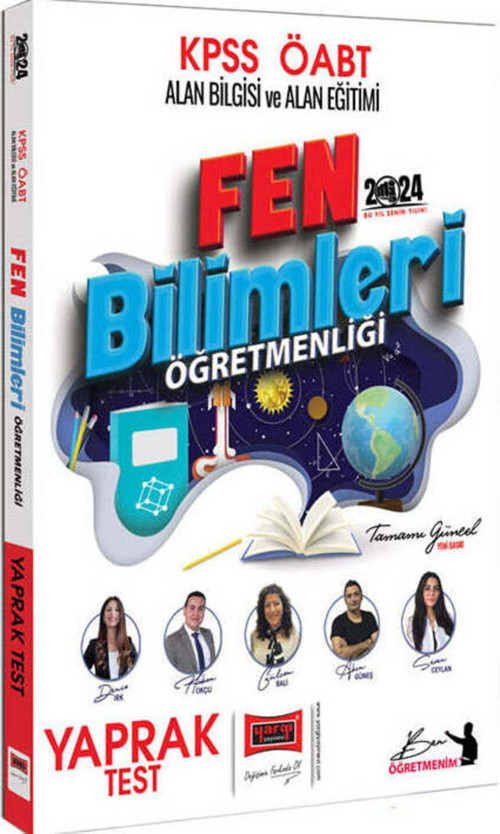 2024 ÖABT Fen Bilimleri Öğretmenliği Yaprak Test