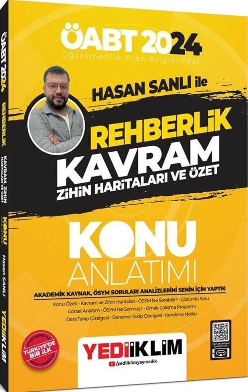 2024 ÖABT Hasan Sanlı İle Rehberlik Kavram Zihin Haritaları Ve Özet Konu Anlatımı
