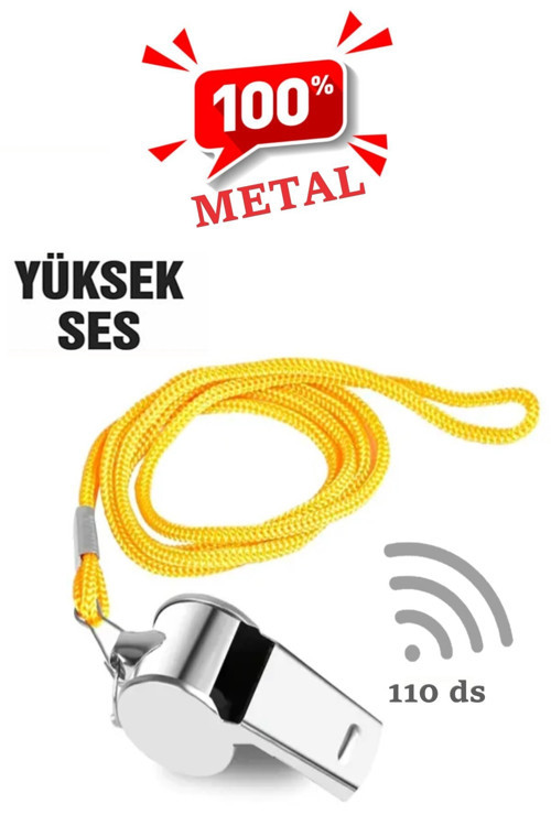 METAL DÜDÜK - 110 DESİBEL (5639)