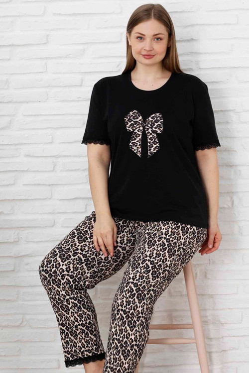Curve Büyük Beden Battal Boy Pamuklu Pijama Takım25113819