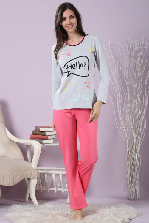 Kadın Pijama Takımı 63055 .