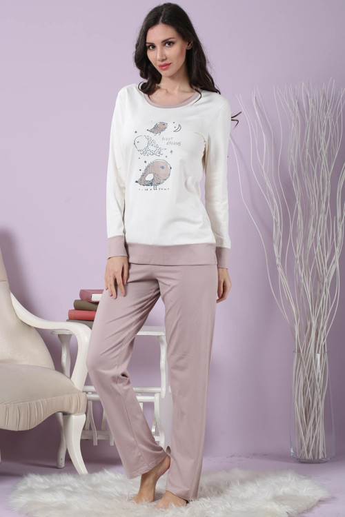 Kadın Pijama Takımı 63059 .