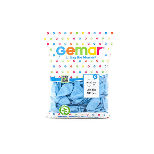 METALİK - AÇIK MAVİ BALON 11 INC - 28CM - 100PCS (5639)