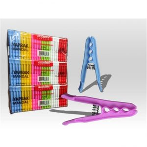 PLASTİK ORKİDE MANDAL 144 PARÇA (5639)