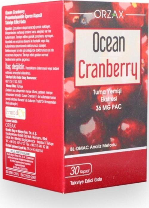 Cranberry 30 Tablet 2 Adet