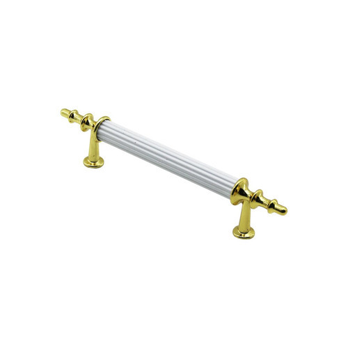10 ADET BEYAZ - ALTIN BORU KULP 9.6CM (5639)