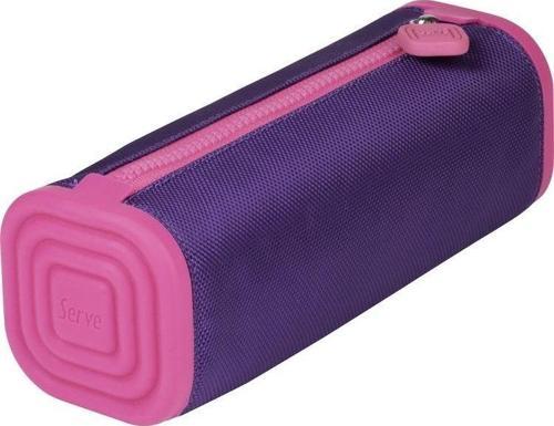 Prismo Kalem Kutusu Kare Mor & Pembe
