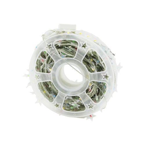 RGB - KAR TANESİ 50MT FİŞLİ FONKSİYONLU ŞERİT LED - DEKOR LAMBA (5639)