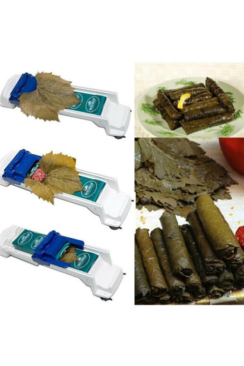 3 Kademeli Kalınlık Ayarlı Pratik Yaprak Sarma Makinesi (5639)