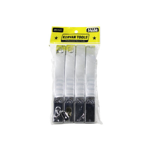 4PCS = 2TKM PLASTİK KROM KAPLAMA DUŞAKABİN KOLU 10MM (5639)