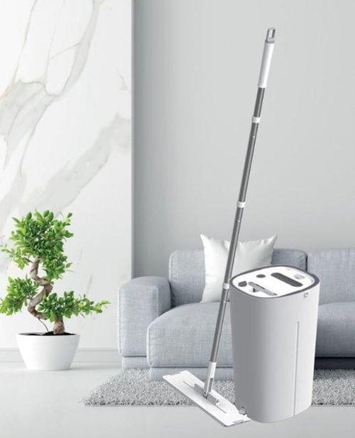 Vip Set Akıllı Mop  %100 Temiz Su, Beyaz