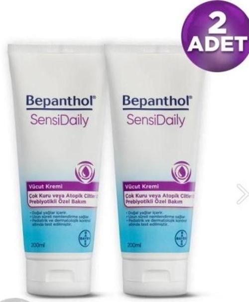 Sensidaily Vücut Kremi 200ML 2 Adet