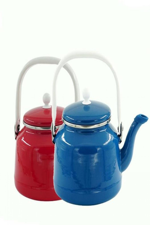 Orcamp Emaye Çaydanlık 2,5 Lt Mavi Out-1551