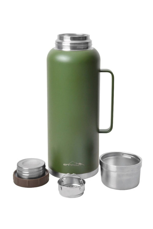 Çift Katmanlı Termos Yeşil 2600Ml