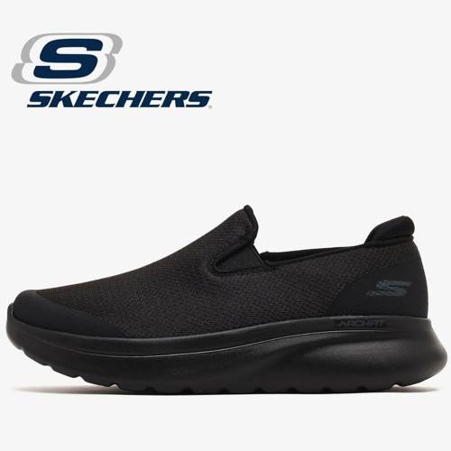 Go Walk Arch Fit N-Joy 217074-BBK Erkek Spor Ayakkabı