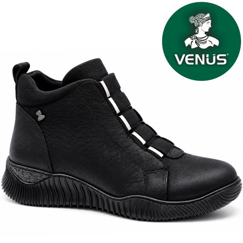 Venüs Pege Hakiki Deri Kaymaz Taban Ortopedik Kadın Bot