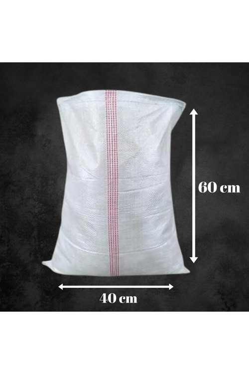 40X60 Kum Çuvalı , Moloz Çuvalı 50 Adet
