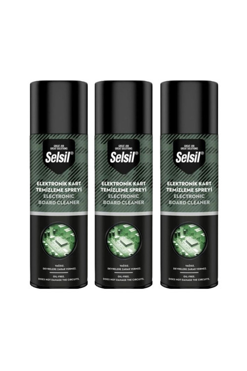 Elektronik Kart Temizleme Spreyi 500 Ml 3 Ad