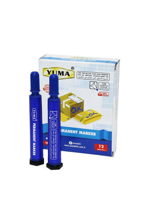 Ym-790M Mavi Koli Kalemi 12 Adet
