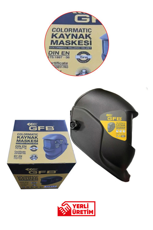 Kolormatik Kaynak Maskesi | Otomatik Kararan Profesyonel Maske