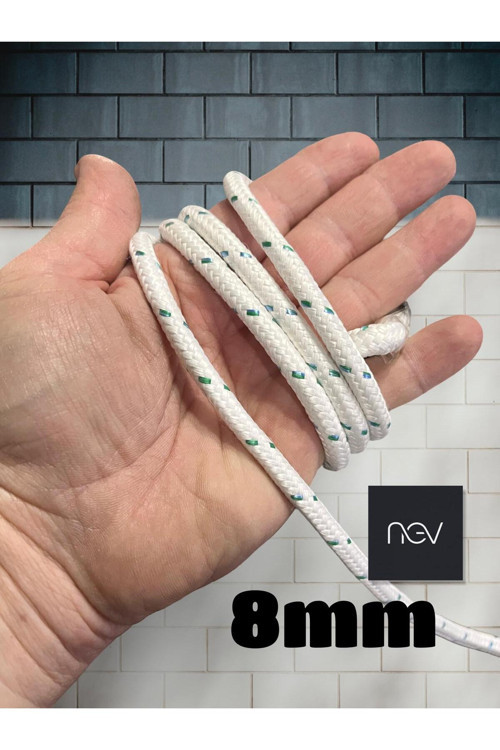 İskota Halat , Gemici Halatı , Salıncak İpi - ( 8Mm 10 Metre )